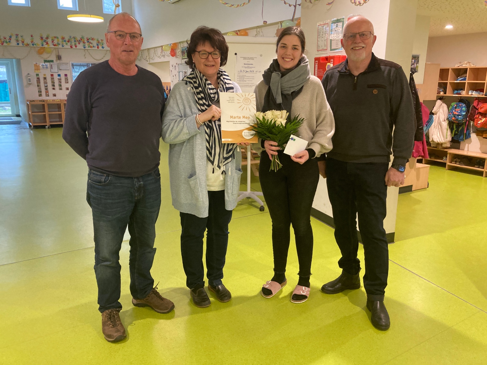 Gratulation Frau Heinz