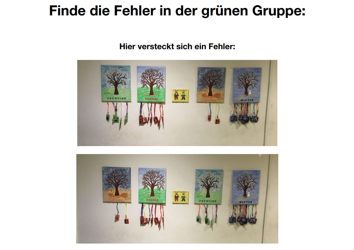 Finde den Fehler